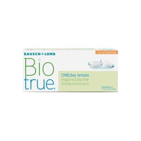 BIO TRUE ONE DAY FOR ASTIGMATISM, PACK DE 30